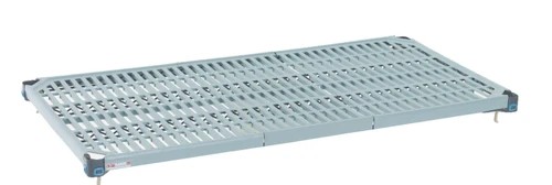 Metro Plastic Polymer Shelf with Grid Mat
