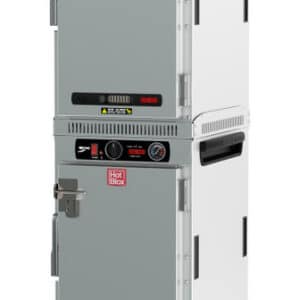 Metro HotBlox Narrow 16-Pan Insulated Dual-Cavity Dual-Cavity Transport Holding Cabinet