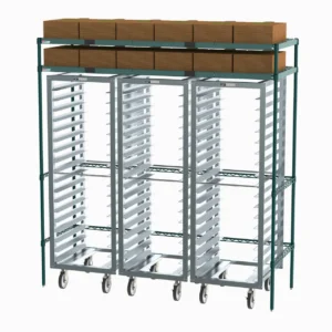 Metro Super Erecta Pro Overhead Storage 2-Shelf Docking Stations