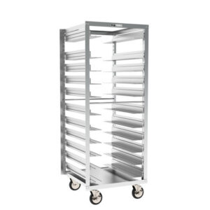 Metro Roll-In Refrigerator Pan Rack with Adjustable Slides