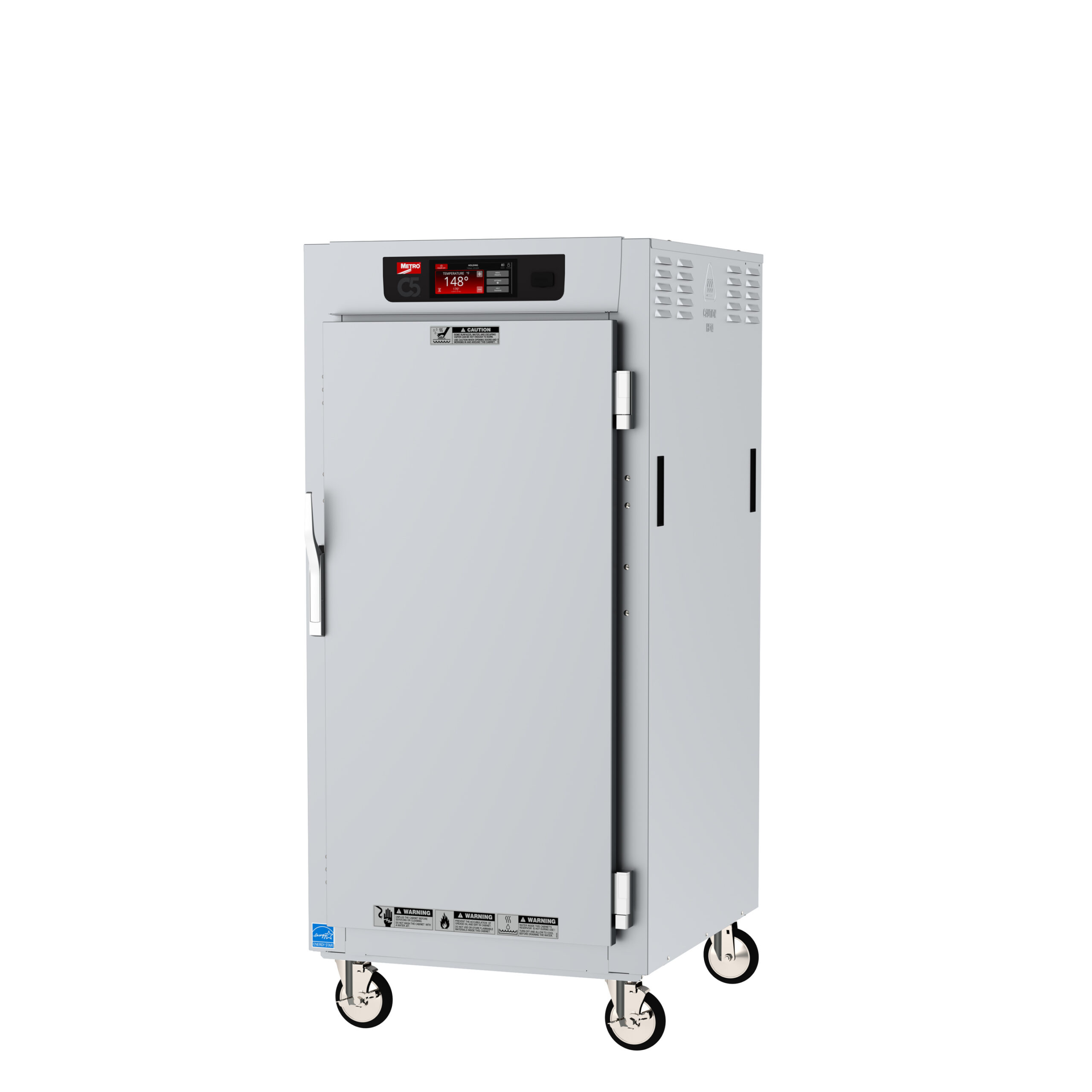 Metro C5 8 Series Insulated Holding Cabinet, 3/4 Height, Full Length Solid Door