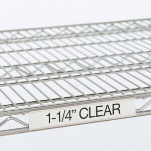 Metro Super Erecta Clear Label Holders