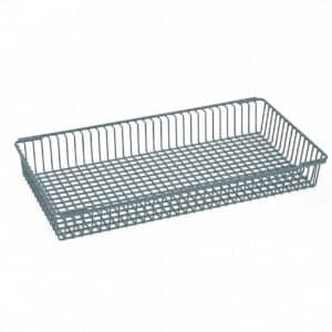Metro GWBSKT36 Glassware Handling Baskets for MetroMax Industrial Plastic Shelving, 18" x 36"