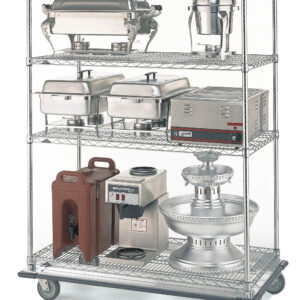Metro Super Erecta Wire Shelving Dolly Truck Cart