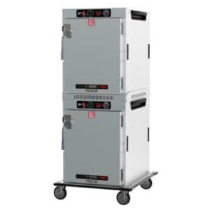 Metro HotBlox Wide 16-Pan Insulated Dual-Cavity Dual-Cavity Transport Holding Cabinet