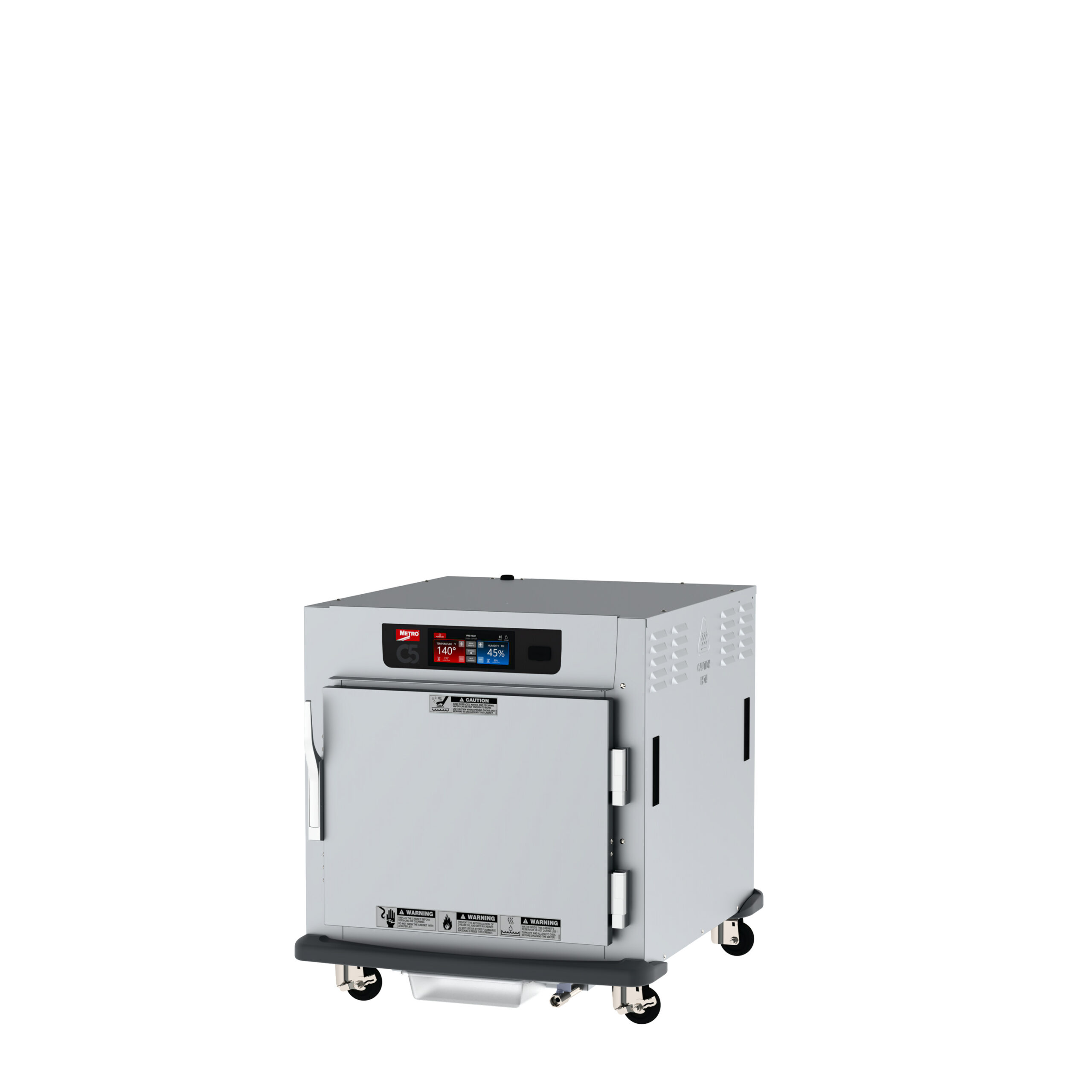 Metro C5 9 Series Controlled Humidity Heated Holding and Proofing Cabinet, Undercounter, Full Length Solid Door