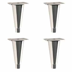 Metro C5-SSLEGS 6" Stainless Steel Legs Upgrade for C5 9, 8, 6, 4, 3, and 1 Series Cabinets