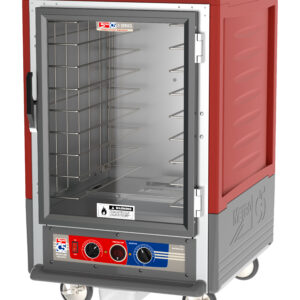 Metro C5 3 Series Insulated Moisture Heated Holding/Proofing Cabinet, 1/2 Height, Full Length Clear Door