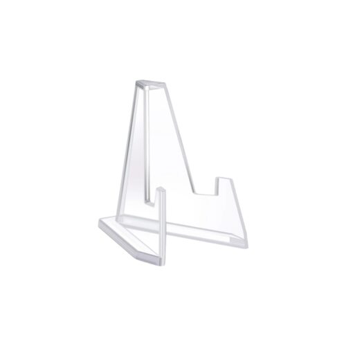 Small Clear Acrylic Counter Top Easel With 1 Cradles January 2024 -  Fixturesanddisplays