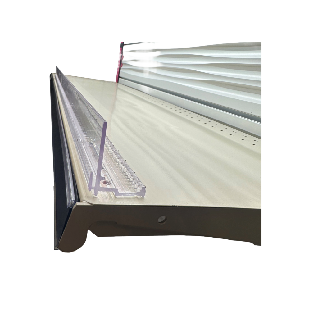 Molded Front Rail for Pusher System 2 Advance Displays