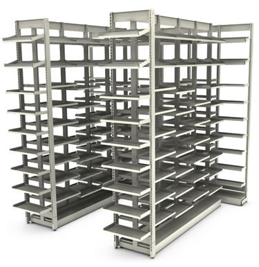 Lozier Pharmacy Line Shelving | Advance Displays