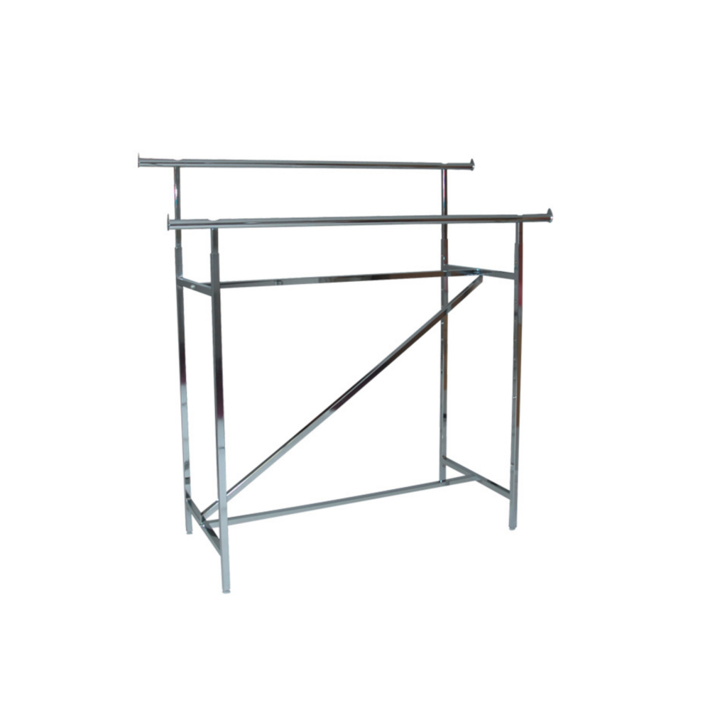Double Bar Collapsible Salesman Rack Advance Displays