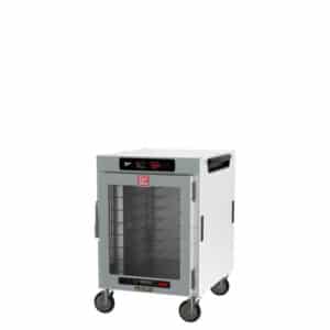 Metro HotBlox Wide 8-Pan Insulated Mobile Holding Cabinet with Clear Door