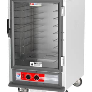 Metro C5 1 Series Holding Cabinet, 1/2 Height, Fixed Wire Slides, 220-240V, 50/60Hz, 1681-2000W