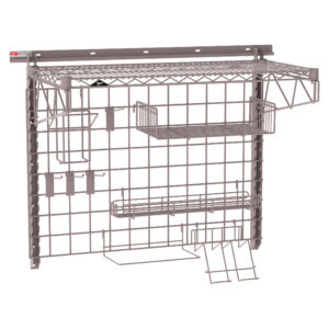 Metro SmartWall Complete 1-Shelf Pizza Prep Kit Wall Shelving System