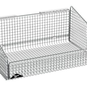 Metro qwikSIGHT Basket for Louvered Wall Panels