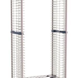 Metro Stainless Steel Side-Load Wire Bun Pan Rack