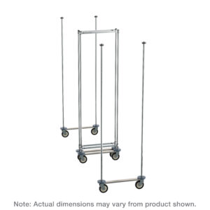 Metro Top-Track Overhead Track Shelving Double Deep Mobile Unit Kits for Super Erecta Wire Shelving