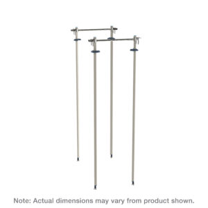 Metro Top-Track Overhead Track Shelving Stationary Intermediate Unit Kits for Shelving