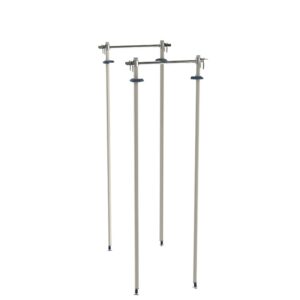 Metro Top-Track Overhead Track Shelving Stationary Intermediate Unit Kits for Shelving