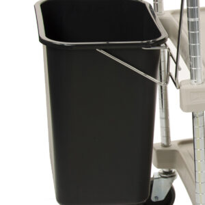 Metro myCart Series Wastebasket and Holder