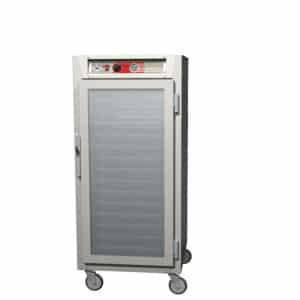 Metro C5 6 Series Insulated Holding Cabinet, 3/4 Height, Full Length Clear Door