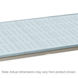 Metro Polymer Shelf with Solid Mat