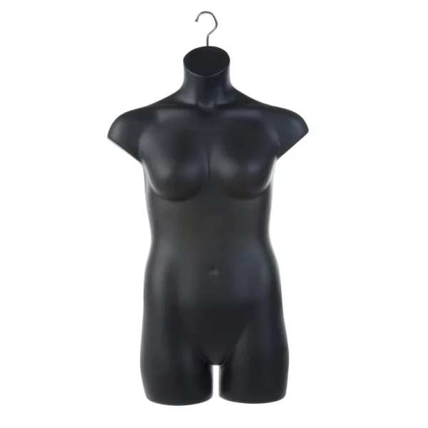 Hanging Plus-Size Female Half-Round Form