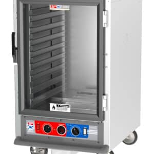 Metro C5 1 Series Holding/Proofing Cabinet, 1/2 Height, Lip Load Aluminum Slides, 220-240V, 50/60Hz, 1681-2000W