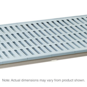 Metro Polymer Shelf with Grid Mat