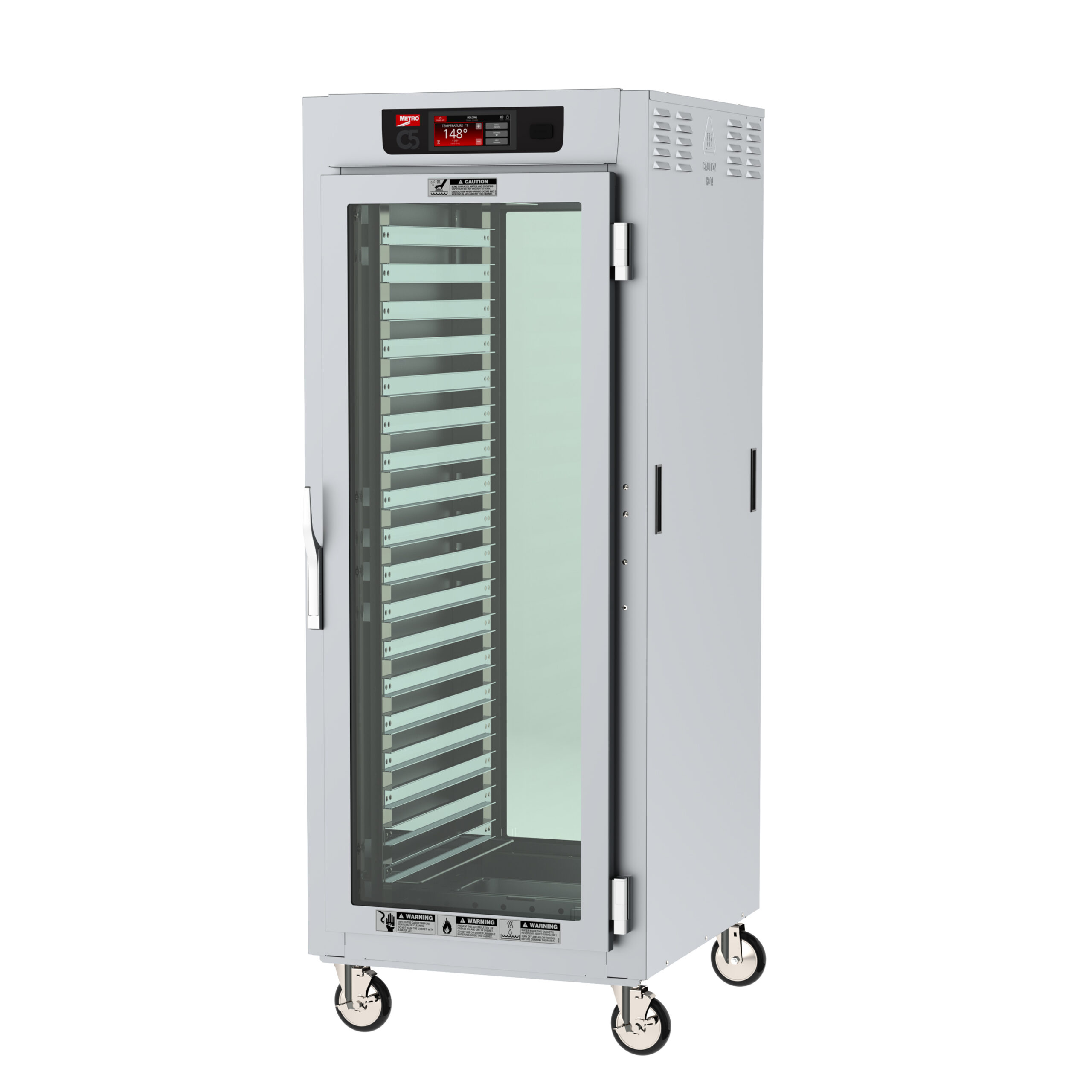 Metro C5 8 Series Insulated Holding Cabinet, Full Height, Full Length Clear Door