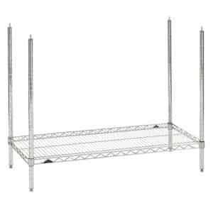 Metro HS-1842LEGKIT-S Metro2Go Hot Station Freestanding Leg Kit with Storage Shelf
