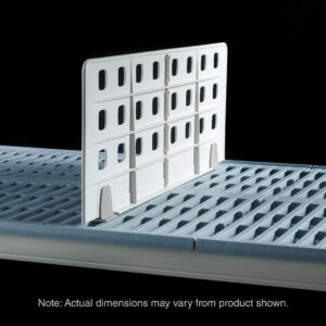 Metro 8" Light Duty Shelf Dividers for Wire and Plastic Grid Shelving