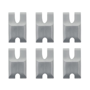 Metro 9184P Additional Rust-Proof Polymer Clips for Super Erecta Solid Shelving, Bag of 6